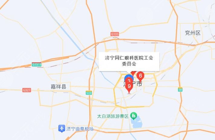濟寧同仁眼科醫(yī)院地址
