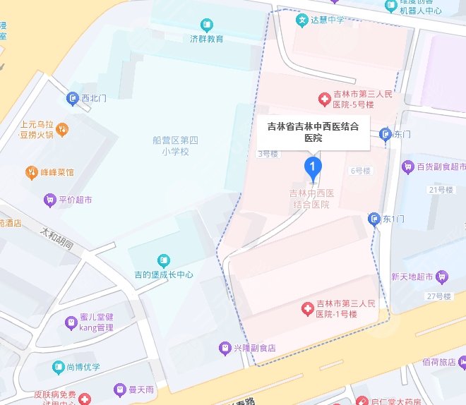 吉林省吉林中西醫(yī)結(jié)合醫(yī)院地址