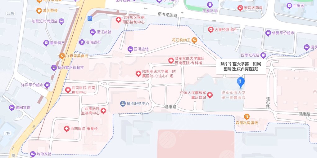 重慶西南醫(yī)院地址