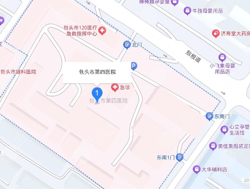 包頭四醫(yī)院地址