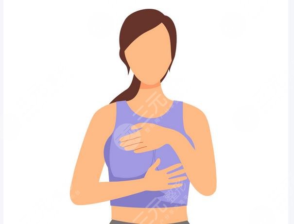 重度下垂的女性