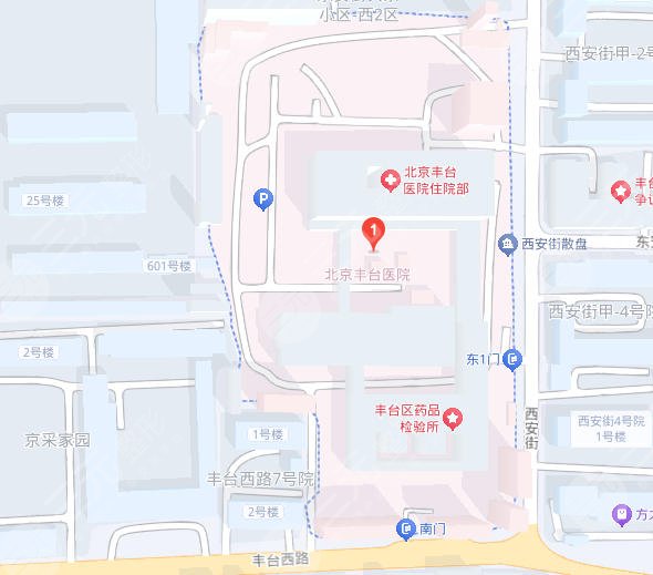 北京豐臺(tái)醫(yī)院地址
