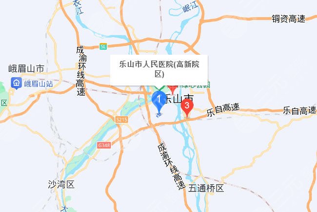 樂山人民醫(yī)院地址