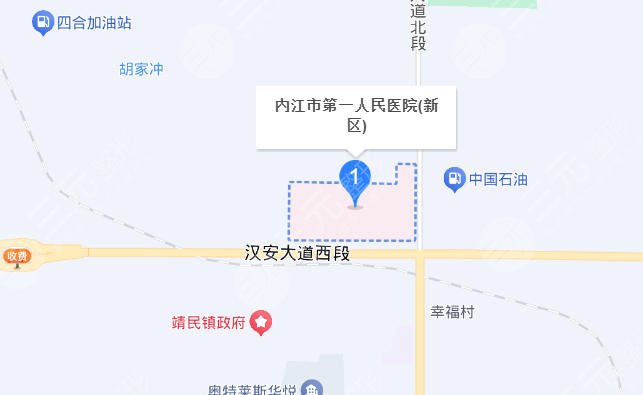 內(nèi)江第一人民醫(yī)院地址