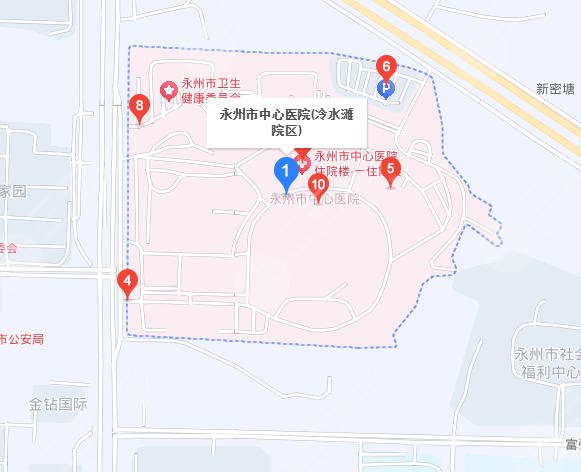 永州中心醫(yī)院地址
