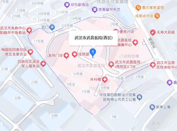 武漢武昌醫(yī)院地址